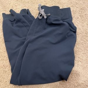 FIGS Dark Harbor High Waisted Zamora Jogger Scrub Pants - Medium PETITE